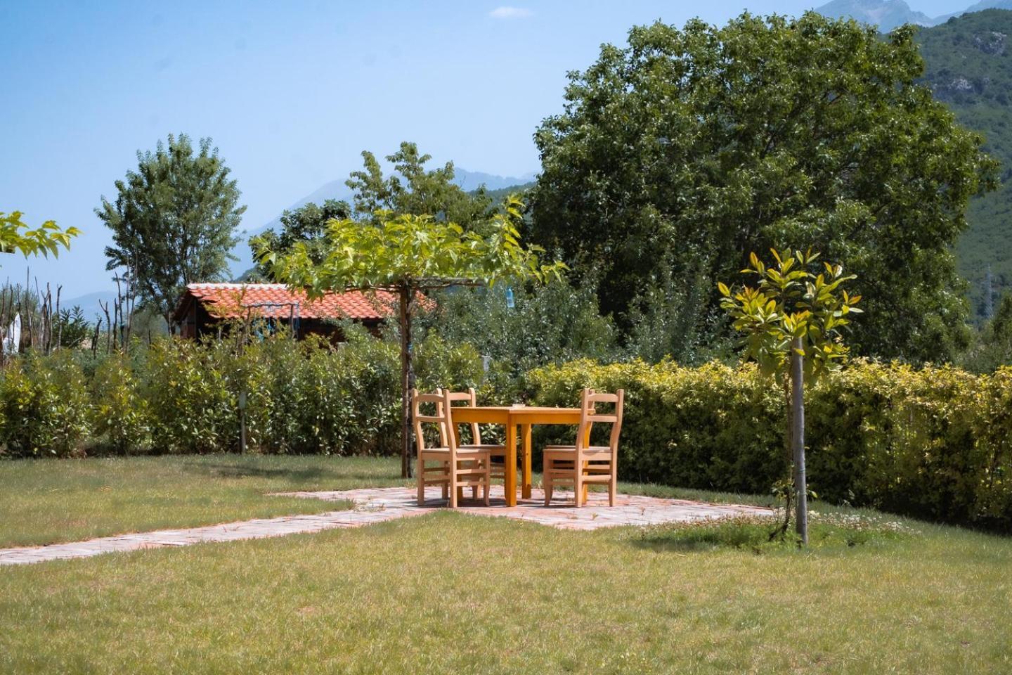 Bujtina Lumo & Pool Villa Permet Luaran gambar